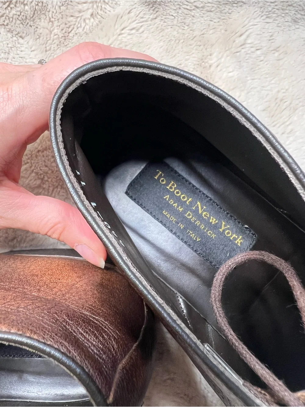To Boot New York Calder brown leather chukka boot Size 11
